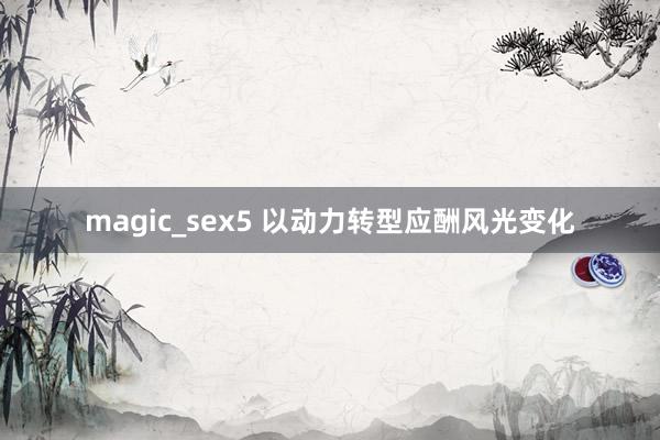 magic_sex5 以动力转型应酬风光变化