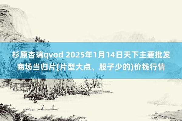 杉原杏璃qvod 2025年1月14日天下主要批发商场当归片(片型大点、股子少的)价钱行情